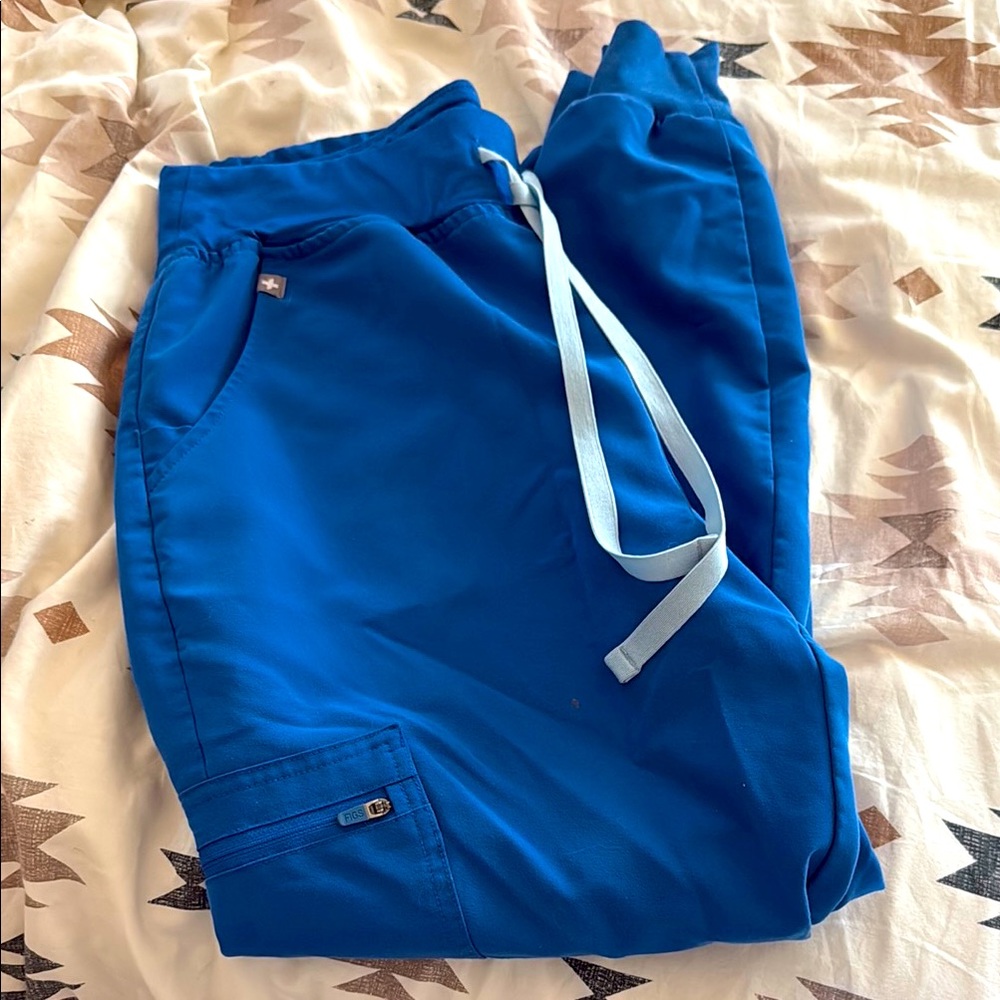 Figs Vibrant Blue Jogger Pants